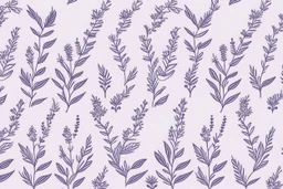 ENGLISH MINIMALISM LAVENDER theme PATTERN