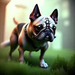 dog, Unreal Engine 5, realistic, hyper detailed