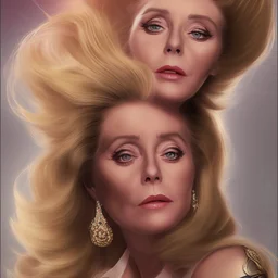 Catherine Deneuve as a Rockette