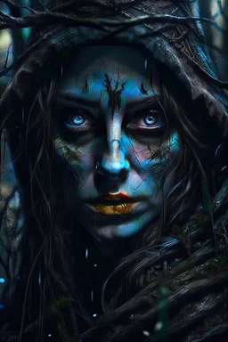 🧚‍♀️🕷🐦‍⬛🌑🎩😈 surreal, dark, fantasy, cinematic,