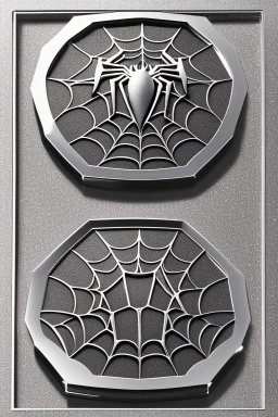 Spiderman's close up footprint lodged within sand in a neat, square display glass box, "spiderman" engraved on small metal plate outside of the box, realistic and highly detailed, 8k