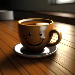 I want mocup a cup of coffee that is half empty 3D