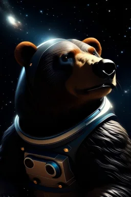 sun bear in space