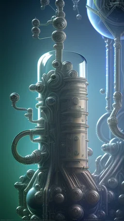 Nikola Tesla, detailed and intricate calligraphy ink painting of a "cyborg Mad Scientist" holding beakers, outer space Background cosmic fractals, dystopian, concept art, unreal engine 5, god rays, ray tracing, RTX, lumen lighting, ultra detail, volumetric lighting, 3d, finely drawn, high definition, high resolution. award-winning: professional portrait: atmospheric: commanding: fantastical: clarity: 16k: ultra quality: striking: brilliance: stunning colors: amazing depth: masterfully crafted