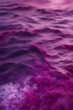 ماء البحر مخلوط بياقوت احمر