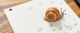 note sheet with lotsa snails on, and snail symbols