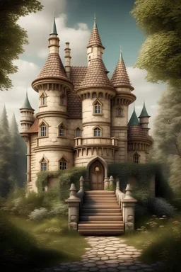 Rumah kastil untuk putri