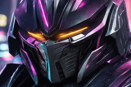 Shredder in 8k anime realistic artstyle, transformers them, close picture, rain, neon lights, intricate details, highly detailed, high details, detailed portrait, masterpiece,ultra detailed, ultra quality