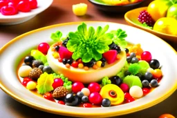 A lovely dish of delicious food .