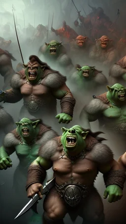 a buss full of orcs, perfect composition, hyperrealistic, super detailed, 8k, high quality, trending on artstation, studio photo, highly detailed, wide borders