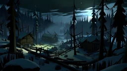 The long dark, путешествие через болото