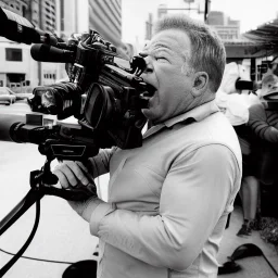 William Shatner yelling, realistic, 8k, cinematic, dramatic light, full body, cinematic, photo realistic, portrait Photography, Depth of Field, hyper-detailed, beautifully color-coded, insane details, intricate details, beautifully color graded, Cinematic, Color Grading, Editorial Photography, Photography, Photoshoot, Shot on 85mm lens, Shutter Speed 1/500, F/2,