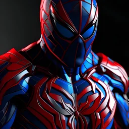 spiderman 2099 suit, comic accurate, ultra realism, intricate detail, photo realism, portrait, upscale maximum, 8k resolution,