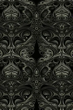 Stereoscope pattern image of a dark fantasy cover