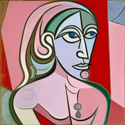 picasso pink woman