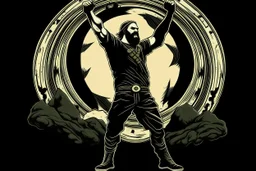 freedom fighter crypto degen bitcoin anarchist rising up