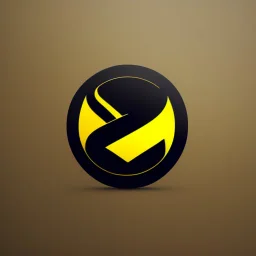 minimalist logo. one logo. tech company. write name: black gold. colors: black and yellow