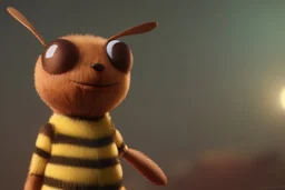 he is a bee！ Zippy Zee had stripes of red and green,)， The Adventure of Zippy Zee