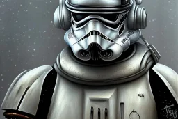 gaspunk stormtrooper in winter painted by hr giger