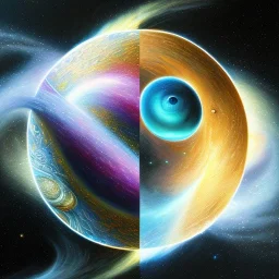 3d cosmos, galaxy Milky Way, jewel, precious stones, shiny, beautiful rich and destroyed planet, detailed yin and yang symbol, shiny, intricate, gorgeous, ultrafine detail, hyperrealism, trending on artstation, sharp focus, intricate details, highly detailed, by greg rutkowski, glowing, glitter, complementary colours