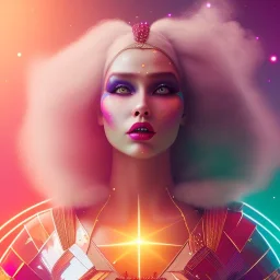 cosmic woman,highly detailed, hyper-detailed, beautifully color-coded, insane details, Ultra realistic mad max scene. clown man, color smoke fog, waist up view, Wes Anderson style, happy, highly detailed, concept art, unreal engine 5, god rays, ray tracing, RTX, lumen lighting, ultra detail, volumetric lighting, 3d, finely drawn, high definition, high resolution.