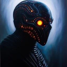 Ultra detailed fullbody Portrait in oil on canvas of Dweller-in-Darkness Villain with Armor,intense stare,extremely detailed digital painting, extremely detailed face,crystal clear Big eyes, mystical colors ,perfectly centered image, perfect composition, rim light, beautiful lighting,masterpiece,8k, stunning scene, raytracing, anatomically correct, in the style of robert e howard and Ken Kelley and Ohrai Noriyoshi and Simon Bisley and tomzj1