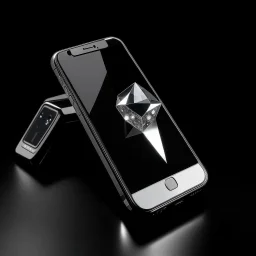 هاتف بشكل جوهرة العقيق