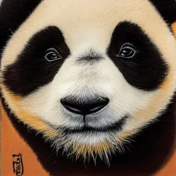 Portrait of panda