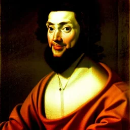 portrait of a mermeid José de Ribera Style