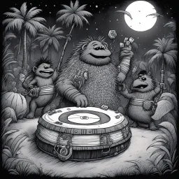 [illustration by Kevin Eastman and Peter Laird] the depth of hula groove moves us to the nth hoop we're gonna groove to horton hears a who-who i couldn't ask for another no, i couldn't ask for another dj soul was on a roll i've been told he can't be sold he's not vicious or malicious just de-lovely and delicious i couldn't ask for another