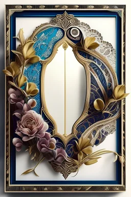 "Design an elegant frame that complements a beautiful picture. Incorporate intricate patterns or motifs that enhance the image's aesthetics while providing a sense of sophistication and visual appeal. Choose colors and materials that harmonize with the picture's subject matter and mood."