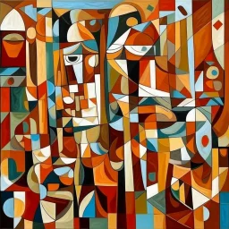 picasso cubism factory browns