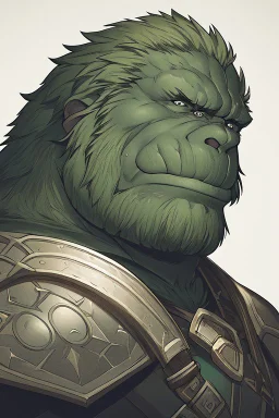 orc, portrait