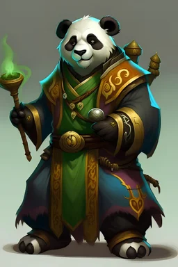 Male Pandaren Monk World of Warcraft