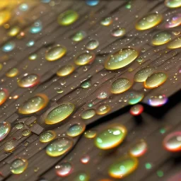 raindrops falling from an Asian house roofe, 4k later, close up view