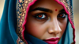 indian beautifull women like red eye