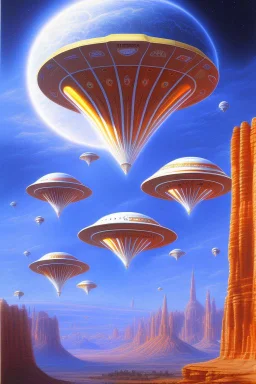 Very beautiful ufo, futurist, intergalactic, mother ship, ashtar command, interdimensionnal