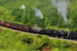 STEAM TRAIN WESTERNFOREST