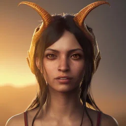 latina female half dragon half human, dragon portrait, portrair, dragon head, dragon face, big eyes, smile, dragon with fathers, happy, 8k resolution, high-quality, fine-detail, fantasy, incredibly detailed, ultra high resolution, 8k, complex 3d render, cinema 4d