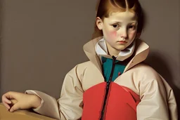 girl in life jacket by pontormo