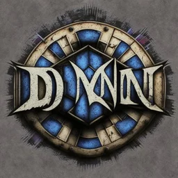 The logo for the Domino, an underground organization who makes their cut by dealing in the information realm of a fantasy world
