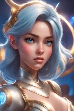 TCG card base amazing digital ilustration By artgerm By cgsociety, amazing lighting, pixar style, bluesky studios, Cinematic, 35mm lens, f/1.8, accent lighting, global illumination