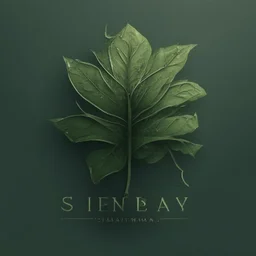 i want you to generate a logo for a new company named "SpiniLeaf" or Spinny Leaf. Something with green, maybe a leaf