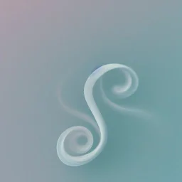 a tiny swirl of delicate smoke, pastel colors, plain solid color, photorealistic, chiaroscuro, aesthetic layout, monochrome pantone, minimalist photography, hyper realistic, octane render, minimalist art