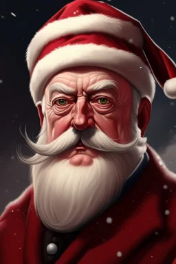 Adolf hitler as Santa