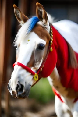 cute chinnese horse