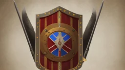 medieval battle shield