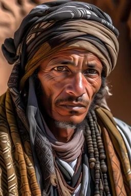 A Berber man from the Ait Atta tribe
