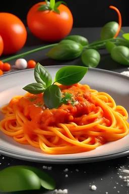 pasta mit tomate sauce