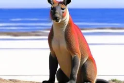 animal hybrid of "kangaroo" and "sea lion"